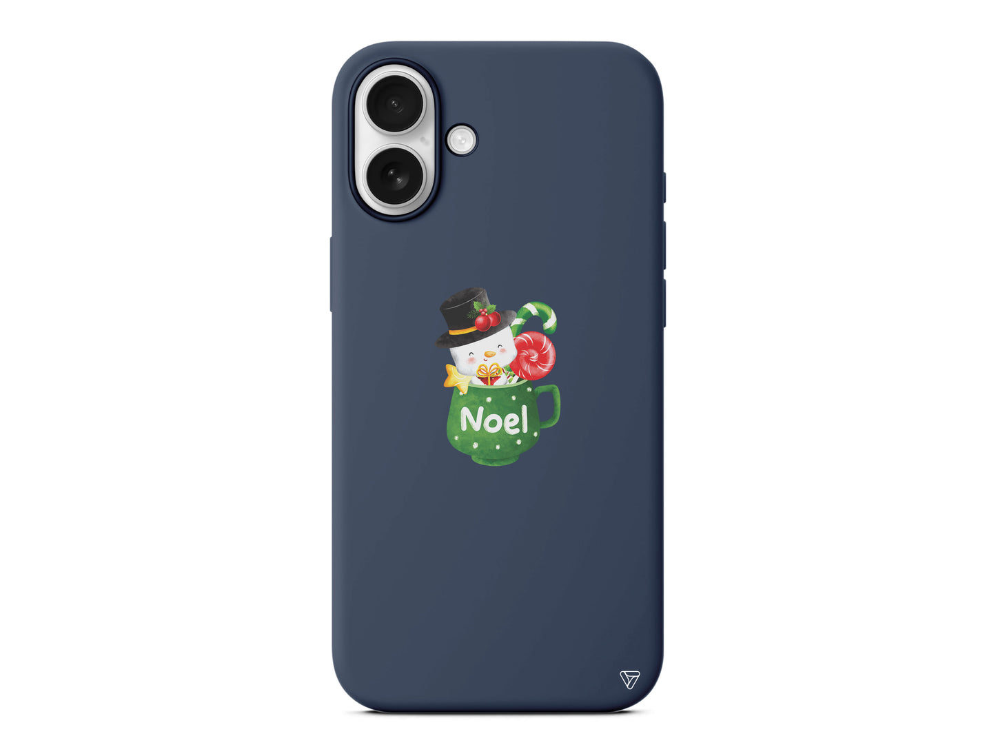 A Cup Of Xmas 3 Lansman Model İçi Kadife Silikon Telefon Kılıfı – Plus Serisine Özel