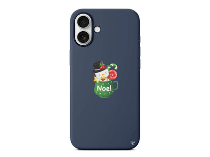 A Cup Of Xmas 3 Lansman Model İçi Kadife Silikon Telefon Kılıfı – Plus Serisine Özel