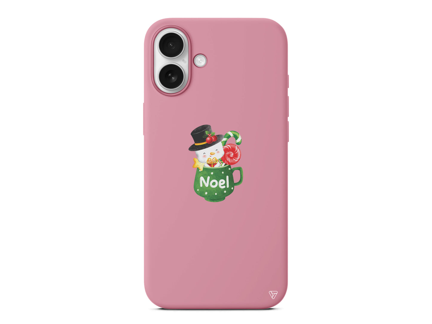 A Cup Of Xmas 3 Lansman Model İçi Kadife Silikon Telefon Kılıfı – Plus Serisine Özel