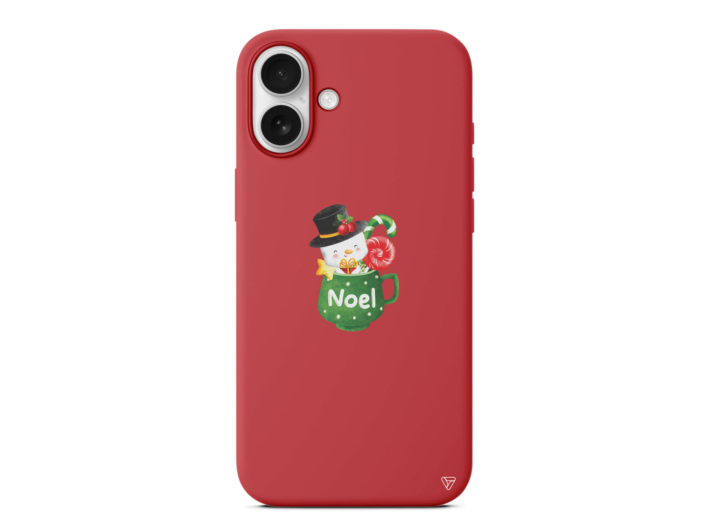 A Cup Of Xmas 3 Lansman Model İçi Kadife Silikon Telefon Kılıfı – Plus Serisine Özel