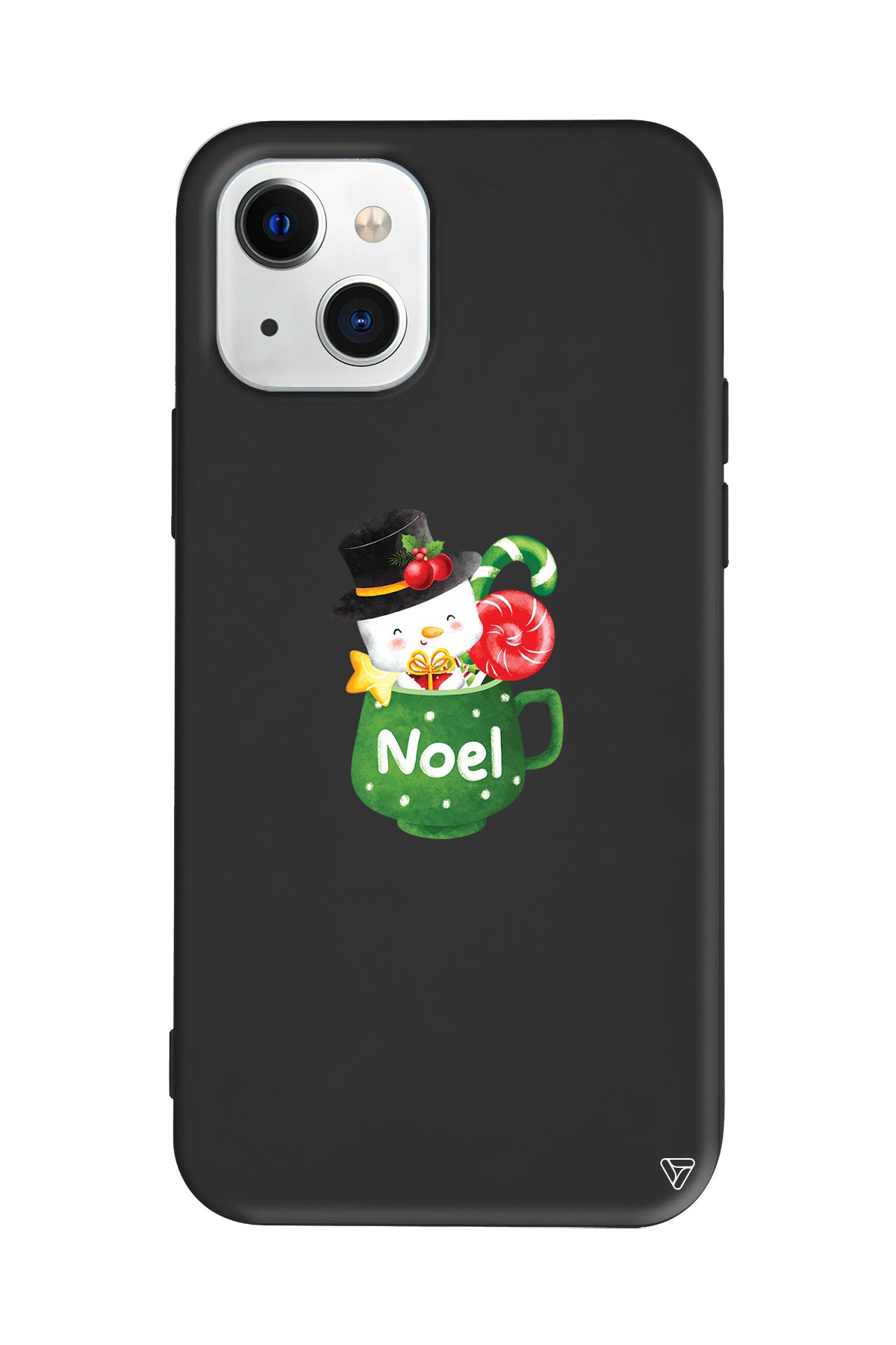 A Cup Of Xmas 3 Lansman Model İçi Kadife Silikon Telefon Kılıfı – Plus Serisine Özel