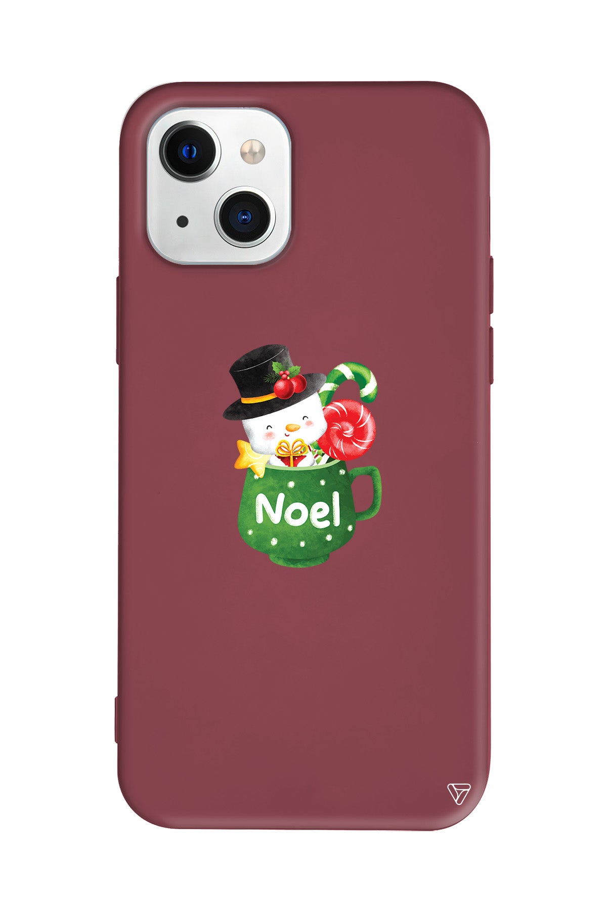 A Cup Of Xmas 3 Lansman Model İçi Kadife Silikon Telefon Kılıfı