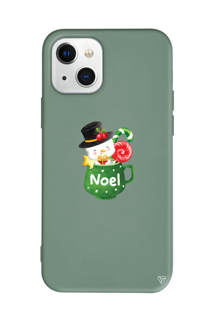 A Cup Of Xmas 3 Lansman Model İçi Kadife Silikon Telefon Kılıfı – Plus Serisine Özel