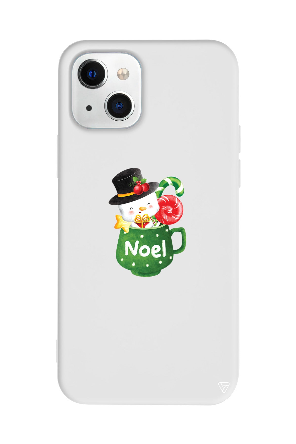 A Cup Of Xmas 3 Lansman Model İçi Kadife Silikon Telefon Kılıfı – Plus Serisine Özel