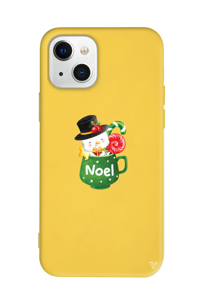 A Cup Of Xmas 3 Lansman Model İçi Kadife Silikon Telefon Kılıfı