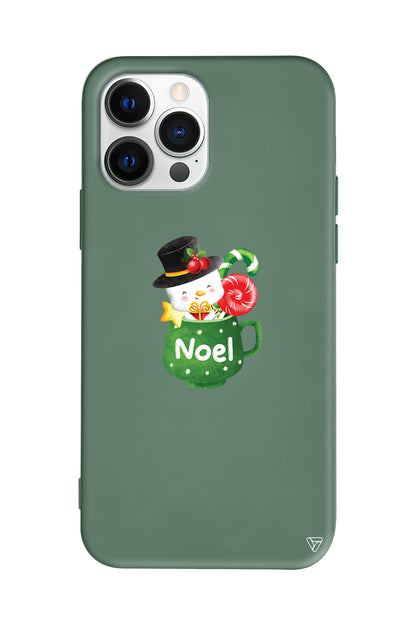 A Cup Of Xmas 3 Lansman Model İçi Kadife Silikon Telefon Kılıfı