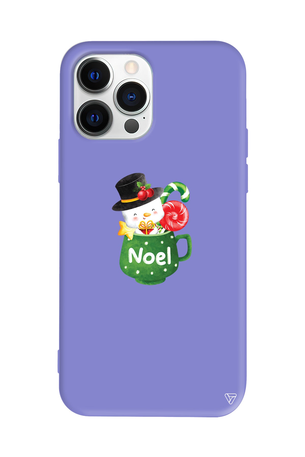 A Cup Of Xmas 3 Lansman Model İçi Kadife Silikon Telefon Kılıfı