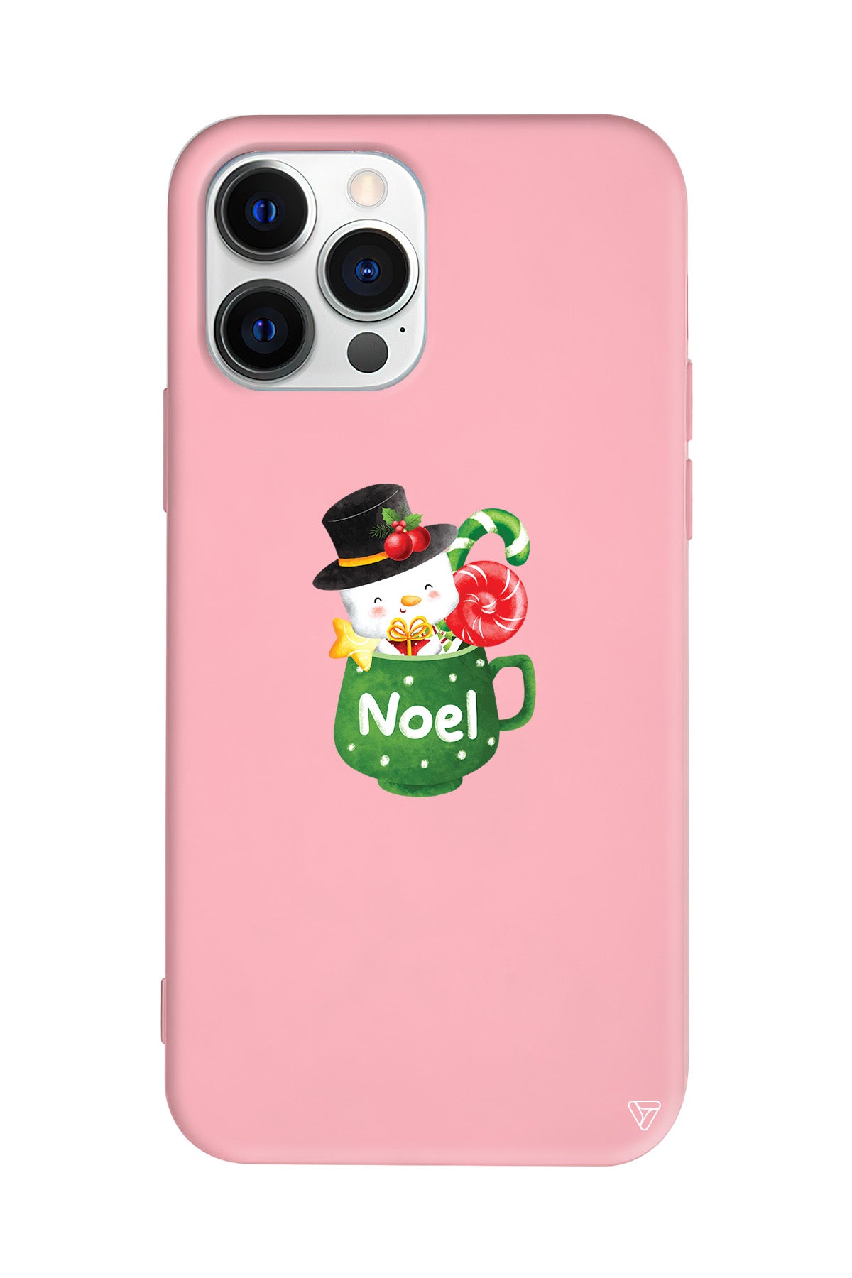 A Cup Of Xmas 3 Lansman Model İçi Kadife Silikon Telefon Kılıfı