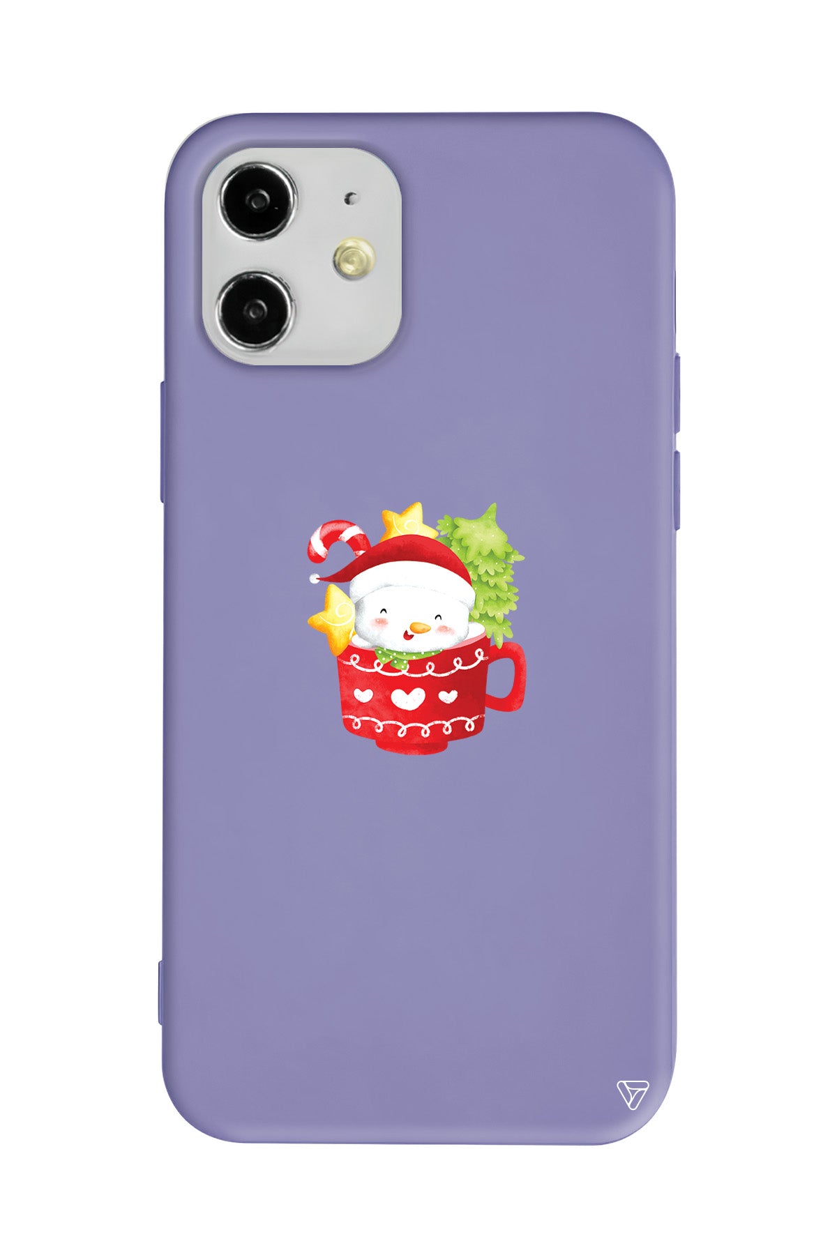 A Cup Of Xmas 4 Lansman Model İçi Kadife Silikon Telefon Kılıfı