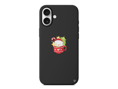 A Cup Of Xmas 4 Lansman Model İçi Kadife Silikon Telefon Kılıfı – Plus Serisine Özel