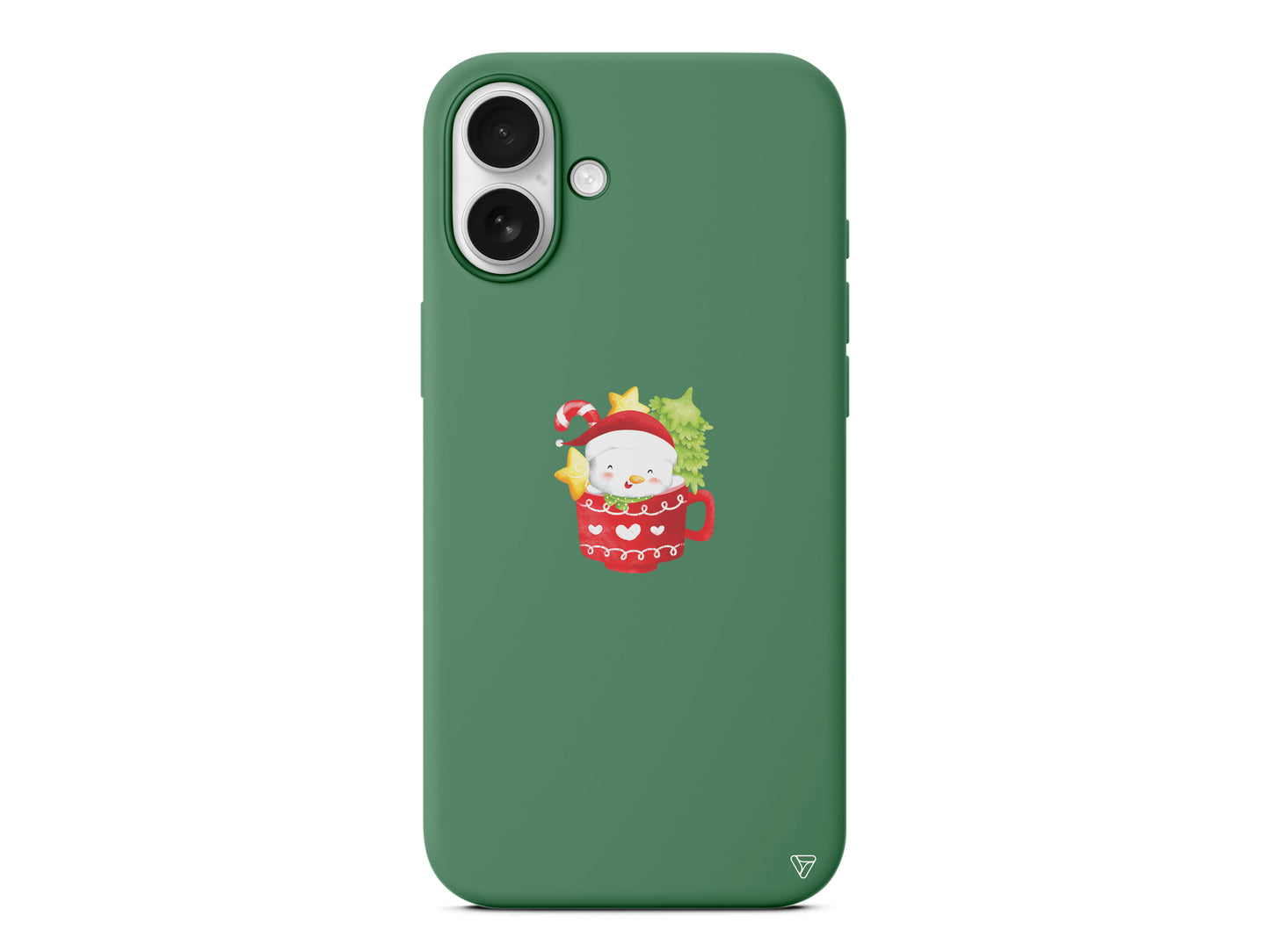 A Cup Of Xmas 4 Lansman Model İçi Kadife Silikon Telefon Kılıfı