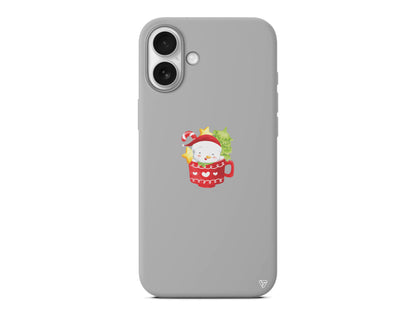 A Cup Of Xmas 4 Lansman Model İçi Kadife Silikon Telefon Kılıfı – Plus Serisine Özel