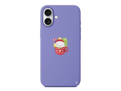 A Cup Of Xmas 4 Lansman Model İçi Kadife Silikon Telefon Kılıfı – Plus Serisine Özel