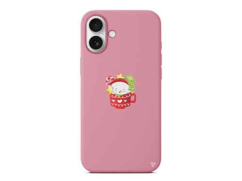 A Cup Of Xmas 4 Lansman Model İçi Kadife Silikon Telefon Kılıfı – Plus Serisine Özel