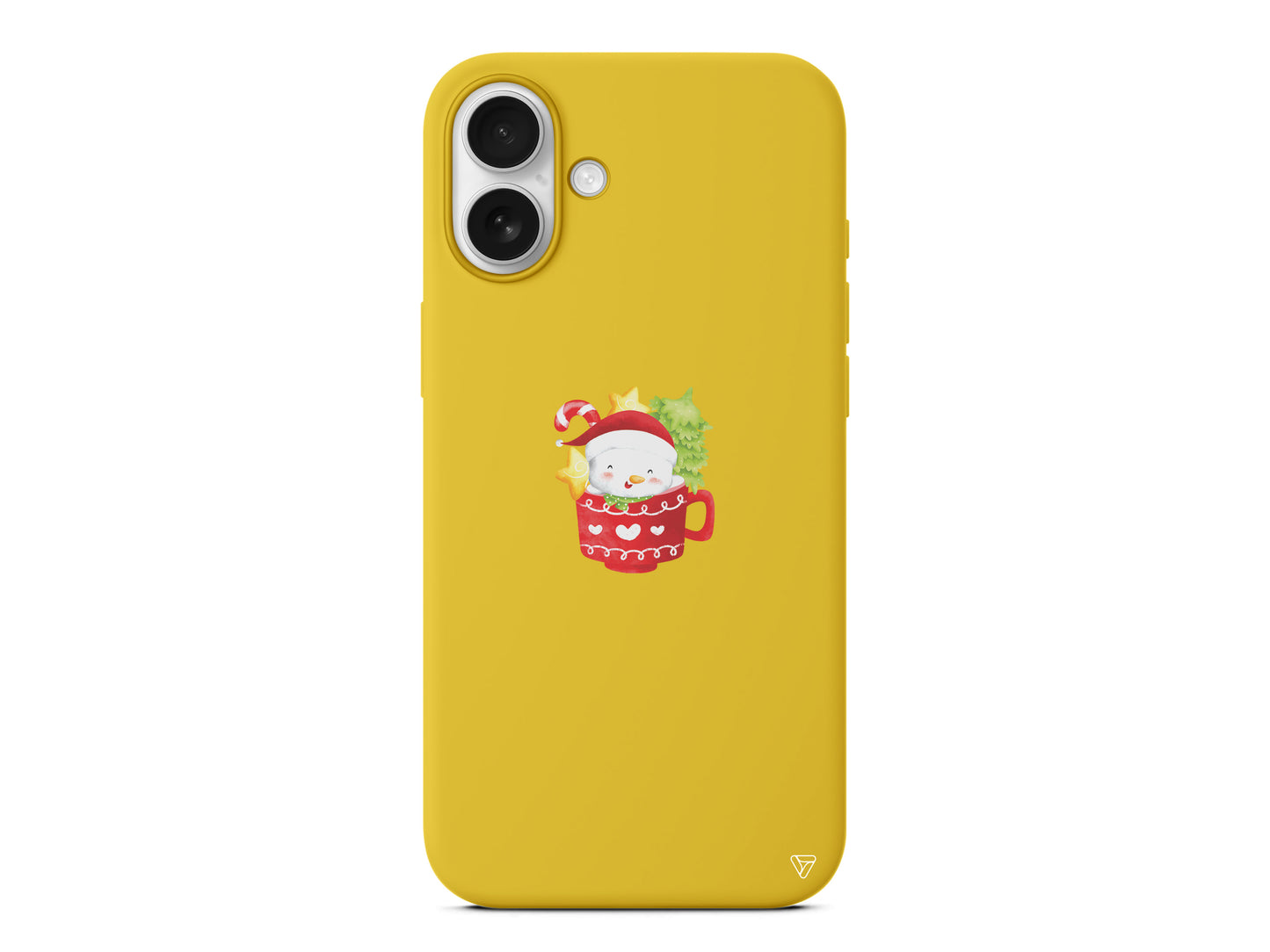 A Cup Of Xmas 4 Lansman Model İçi Kadife Silikon Telefon Kılıfı – Plus Serisine Özel