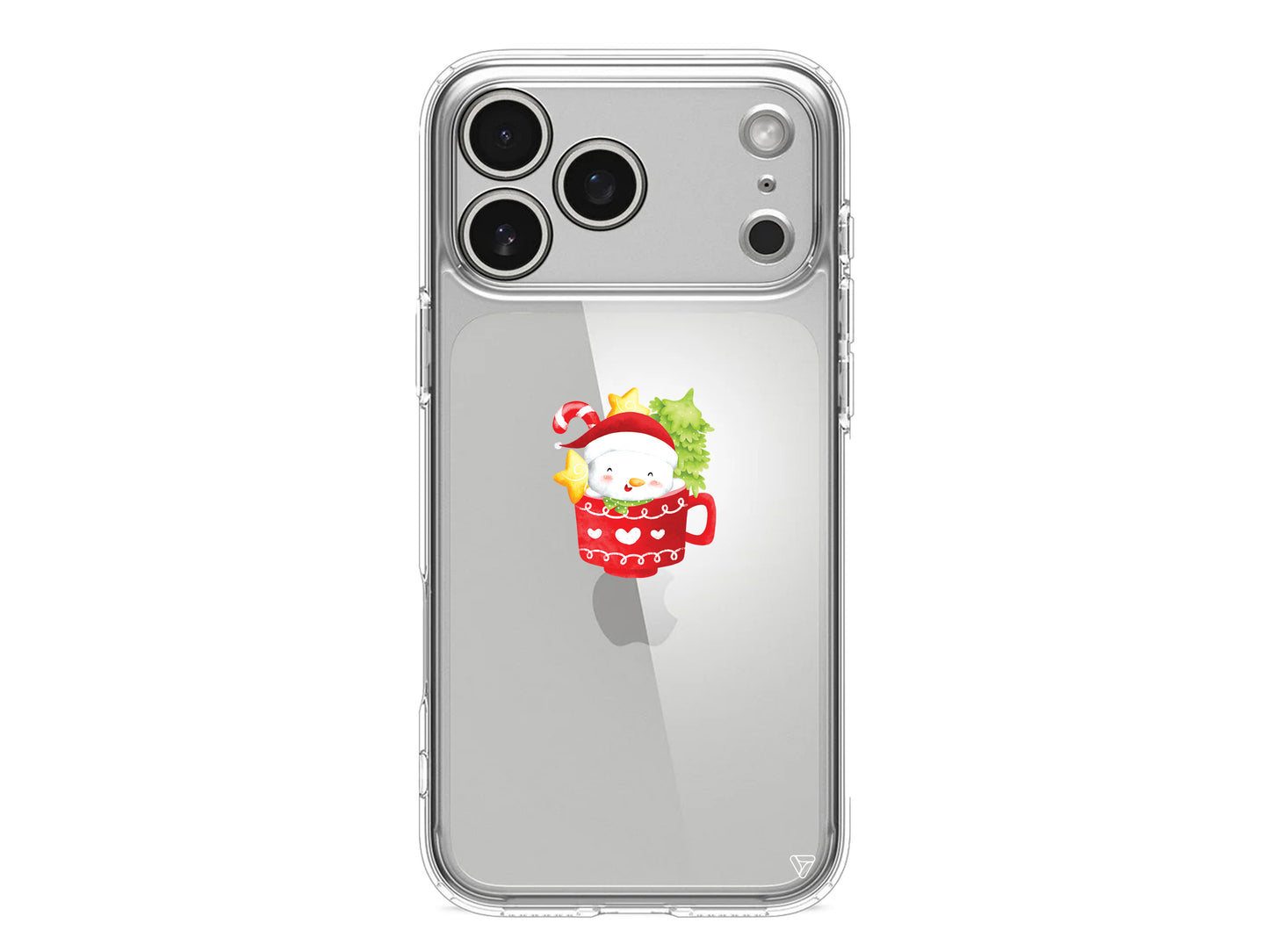 A Cup Of Xmas 4 Lansman Model İçi Kadife Silikon Telefon Kılıfı