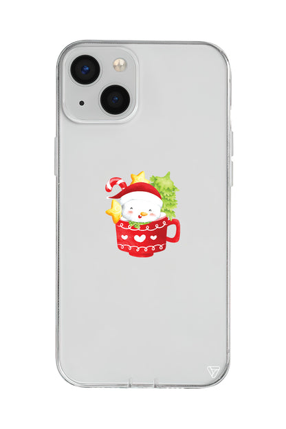 A Cup Of Xmas 4 Lansman Model İçi Kadife Silikon Telefon Kılıfı – Plus Serisine Özel