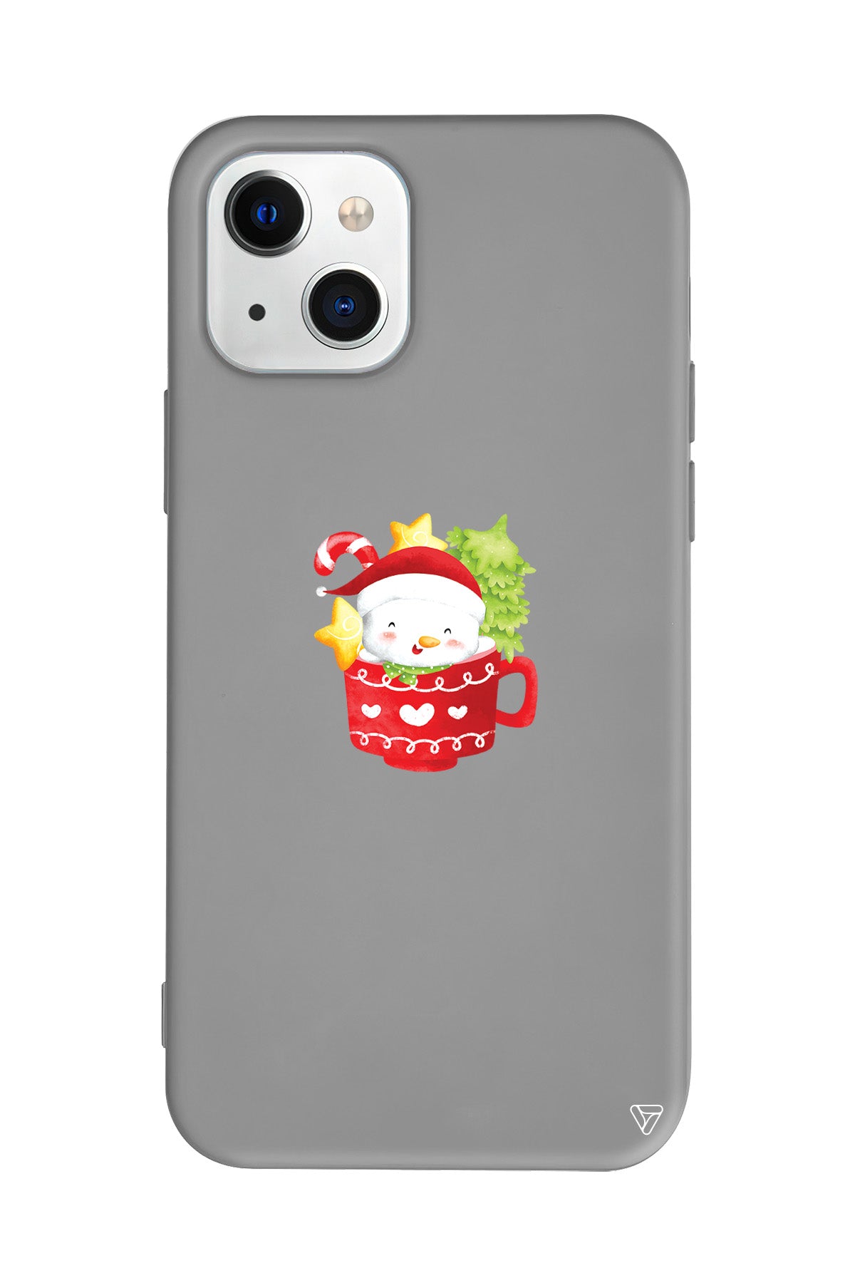 A Cup Of Xmas 4 Lansman Model İçi Kadife Silikon Telefon Kılıfı – Plus Serisine Özel