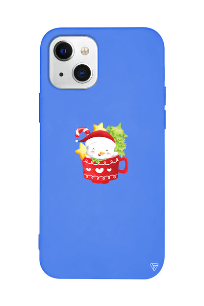 A Cup Of Xmas 4 Lansman Model İçi Kadife Silikon Telefon Kılıfı – Plus Serisine Özel