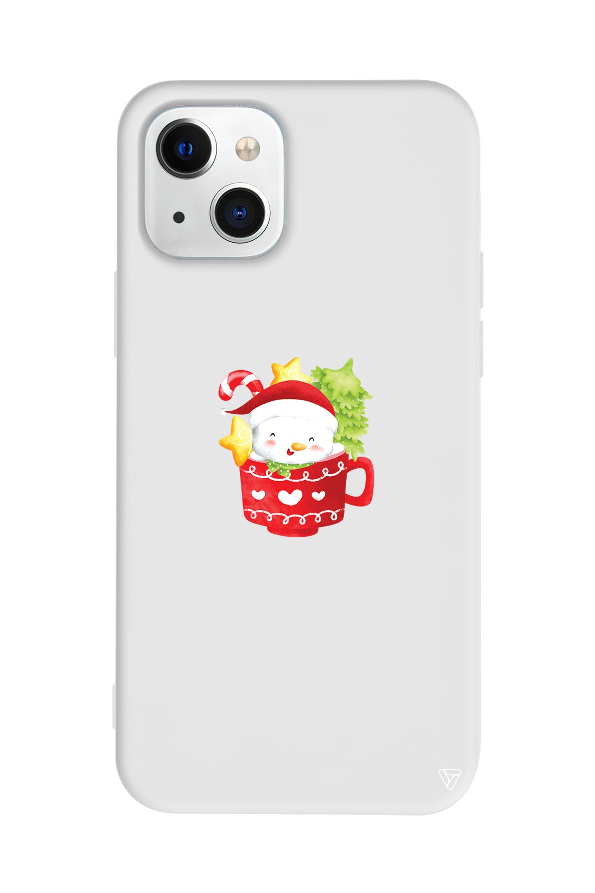 A Cup Of Xmas 4 Lansman Model İçi Kadife Silikon Telefon Kılıfı – Plus Serisine Özel