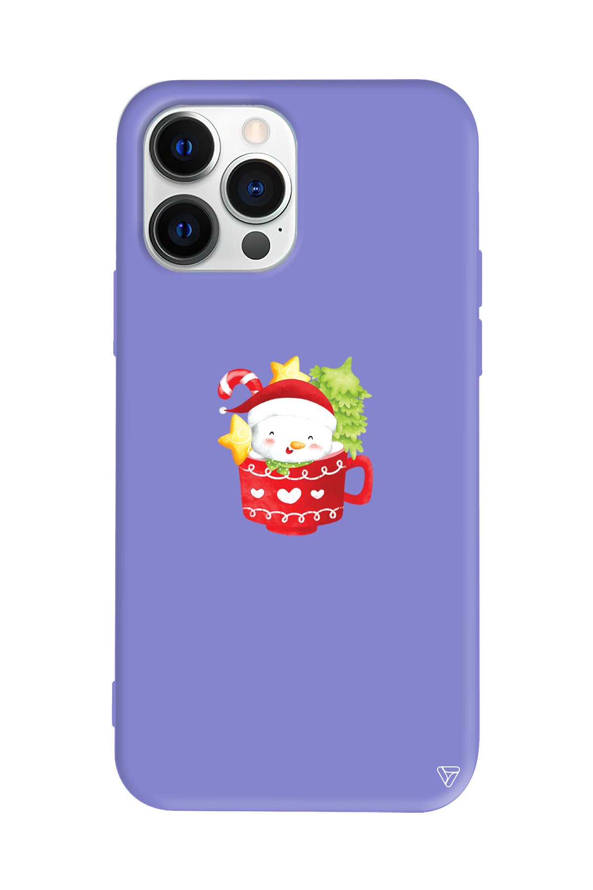 A Cup Of Xmas 4 Lansman Model İçi Kadife Silikon Telefon Kılıfı