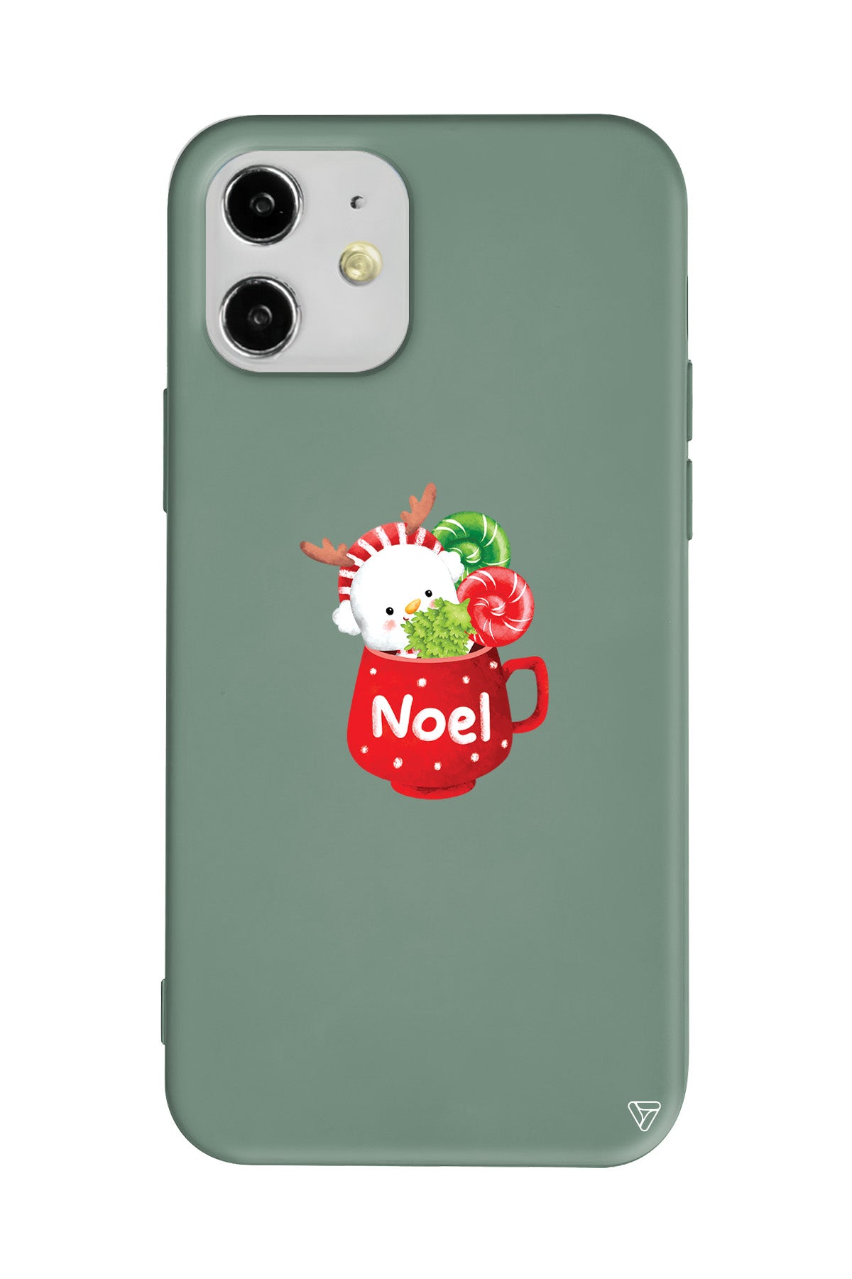 A Cup Of Xmas 5 Lansman Model İçi Kadife Silikon Telefon Kılıfı