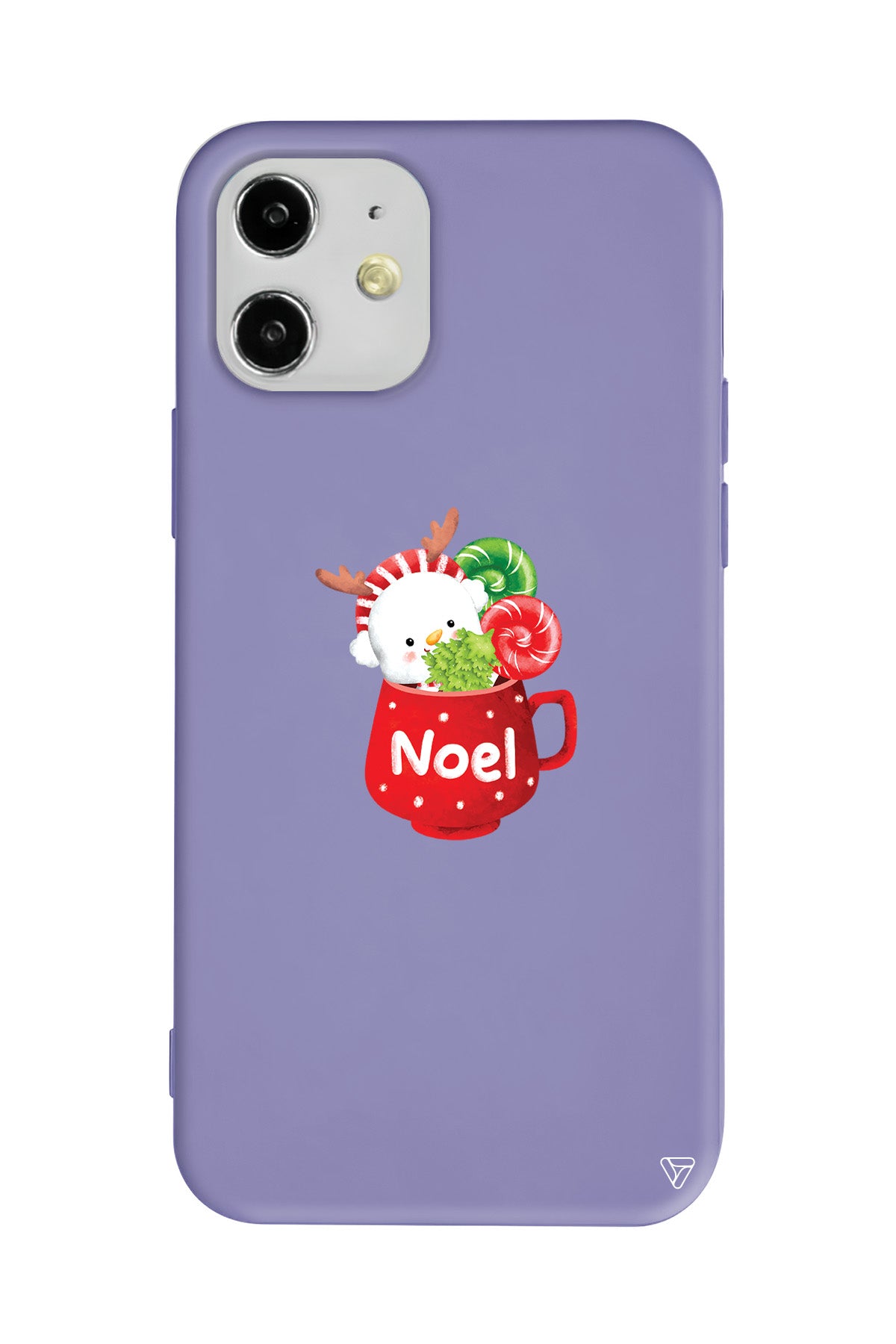 A Cup Of Xmas 5 Lansman Model İçi Kadife Silikon Telefon Kılıfı