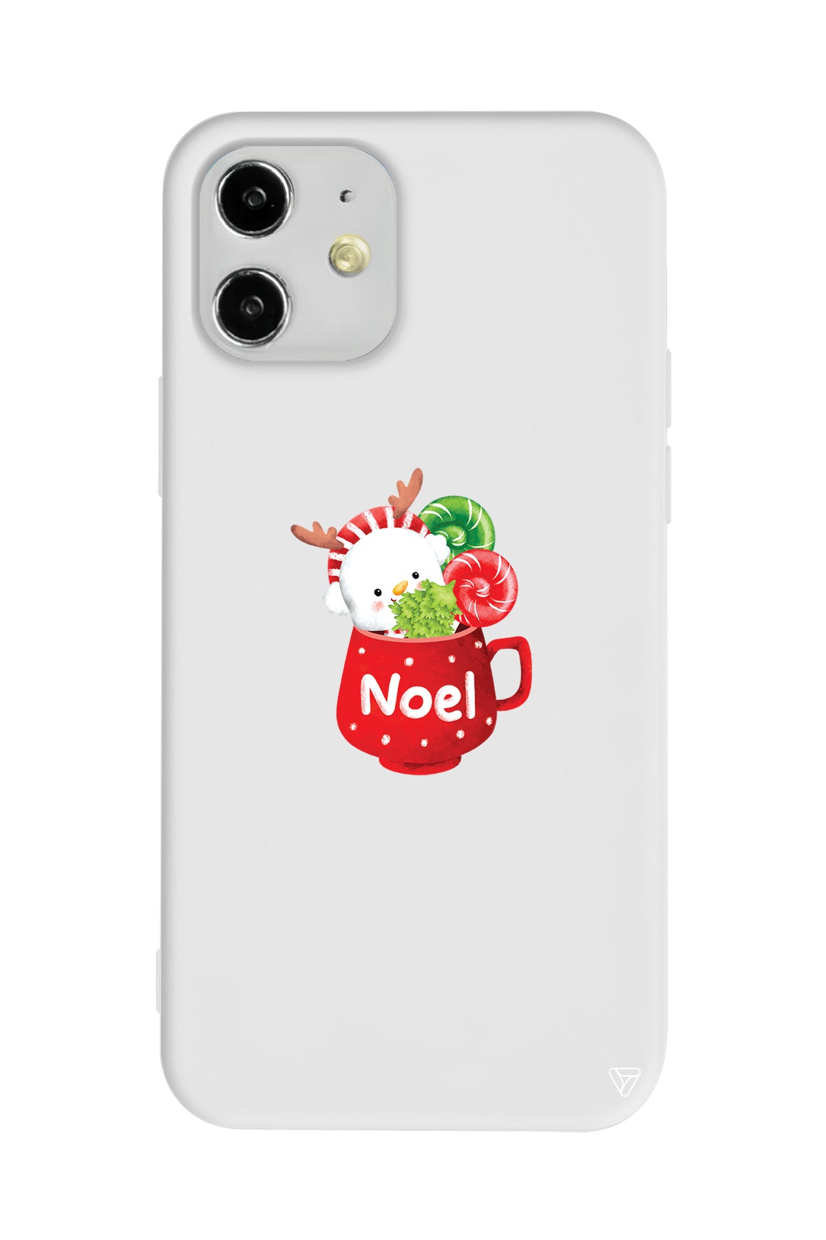 A Cup Of Xmas 5 Lansman Model İçi Kadife Silikon Telefon Kılıfı