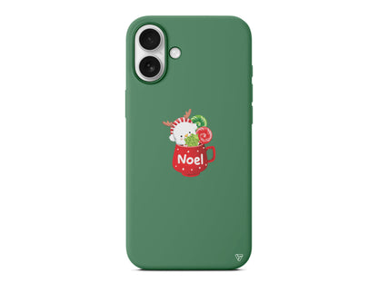 A Cup Of Xmas 5 Lansman Model İçi Kadife Silikon Telefon Kılıfı – Plus Serisine Özel