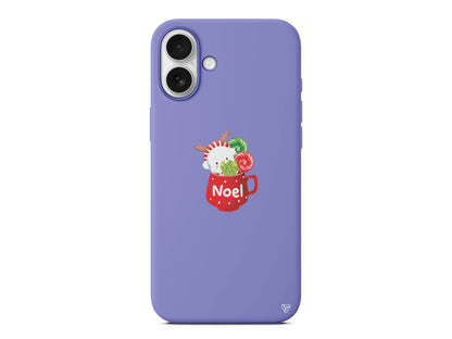 A Cup Of Xmas 5 Lansman Model İçi Kadife Silikon Telefon Kılıfı – Plus Serisine Özel