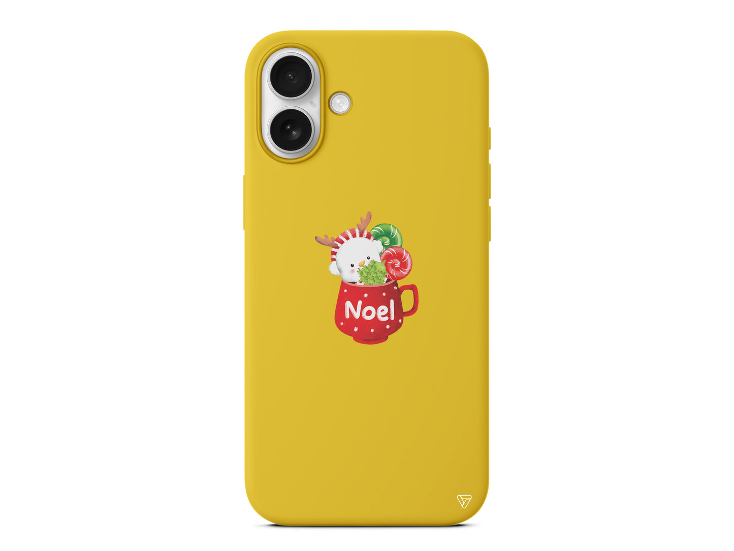 A Cup Of Xmas 5 Lansman Model İçi Kadife Silikon Telefon Kılıfı – Plus Serisine Özel