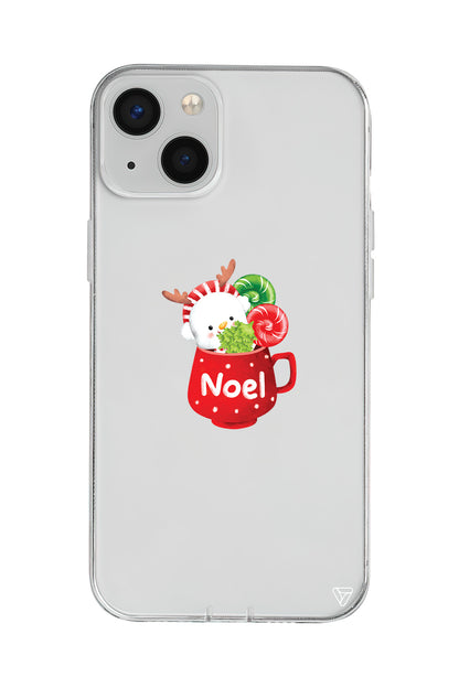 A Cup Of Xmas 5 Lansman Model İçi Kadife Silikon Telefon Kılıfı – Plus Serisine Özel