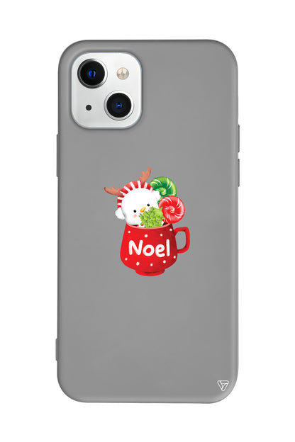 A Cup Of Xmas 5 Lansman Model İçi Kadife Silikon Telefon Kılıfı – Plus Serisine Özel