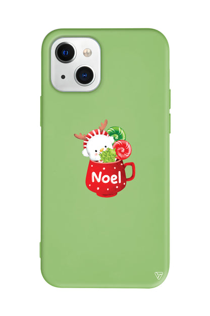 A Cup Of Xmas 5 Lansman Model İçi Kadife Silikon Telefon Kılıfı – Plus Serisine Özel