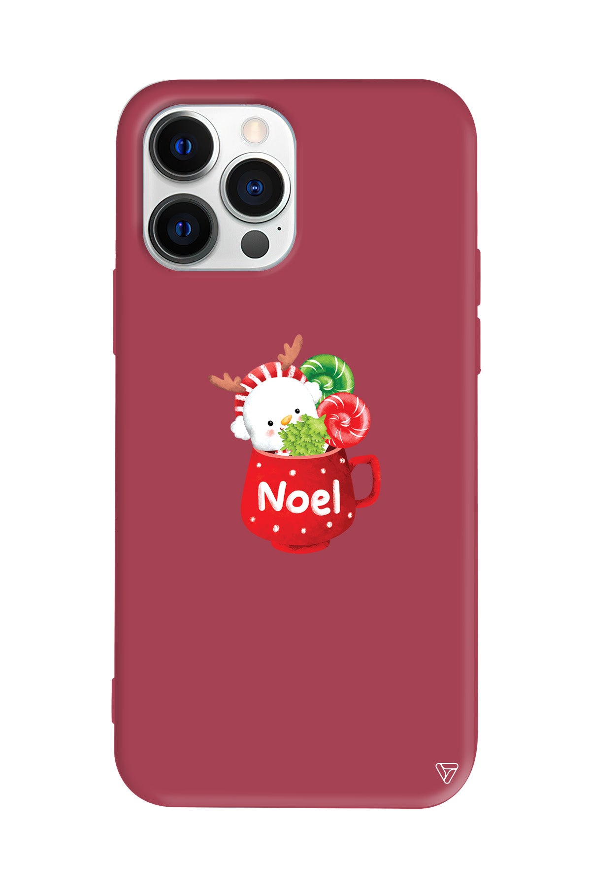 A Cup Of Xmas 5 Lansman Model İçi Kadife Silikon Telefon Kılıfı