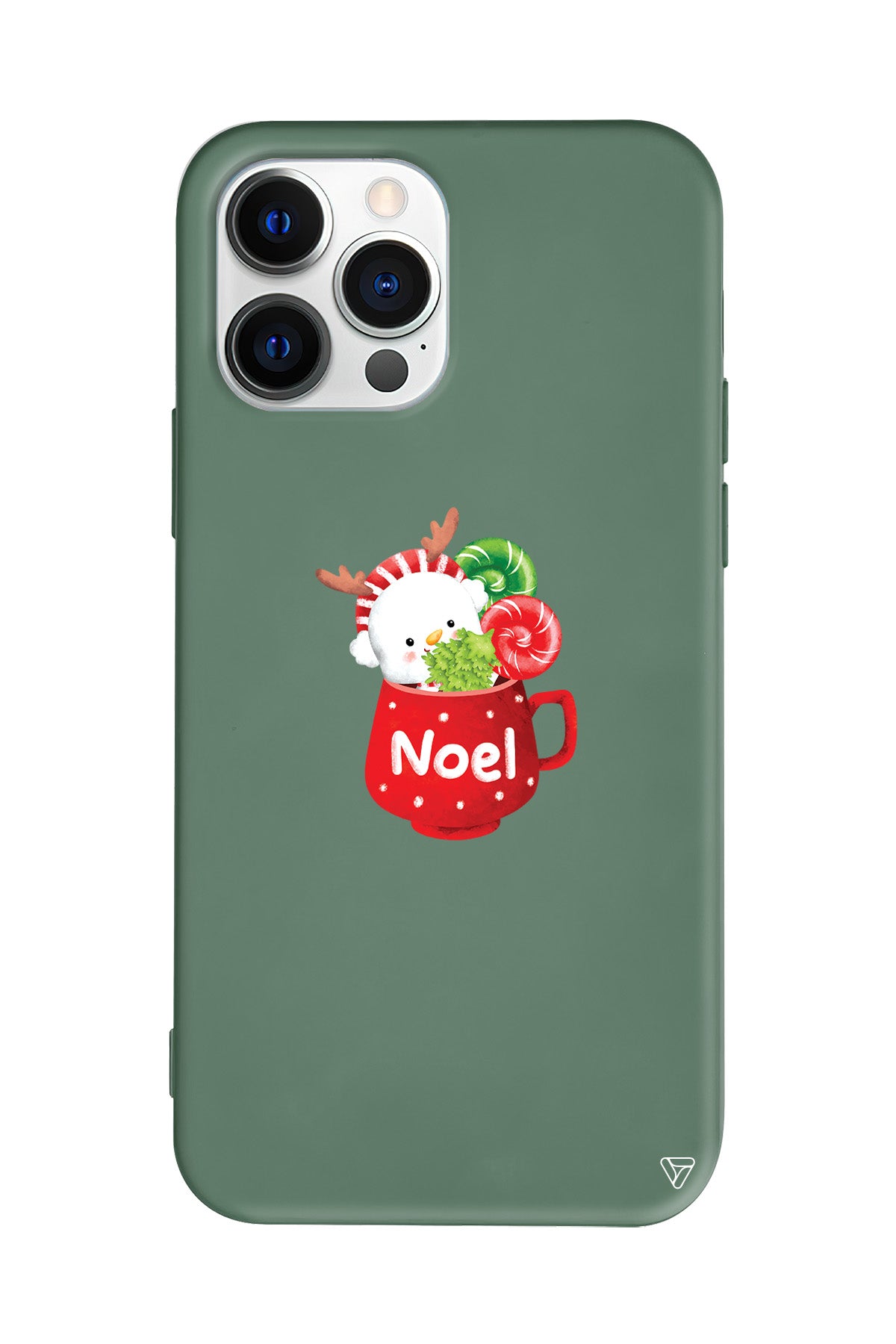 A Cup Of Xmas 5 Lansman Model İçi Kadife Silikon Telefon Kılıfı