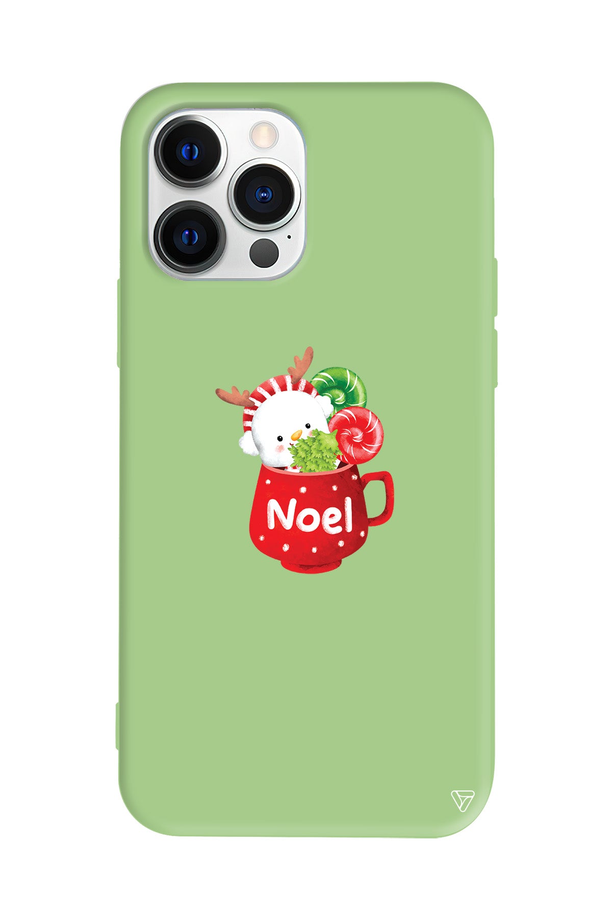 A Cup Of Xmas 5 Lansman Model İçi Kadife Silikon Telefon Kılıfı