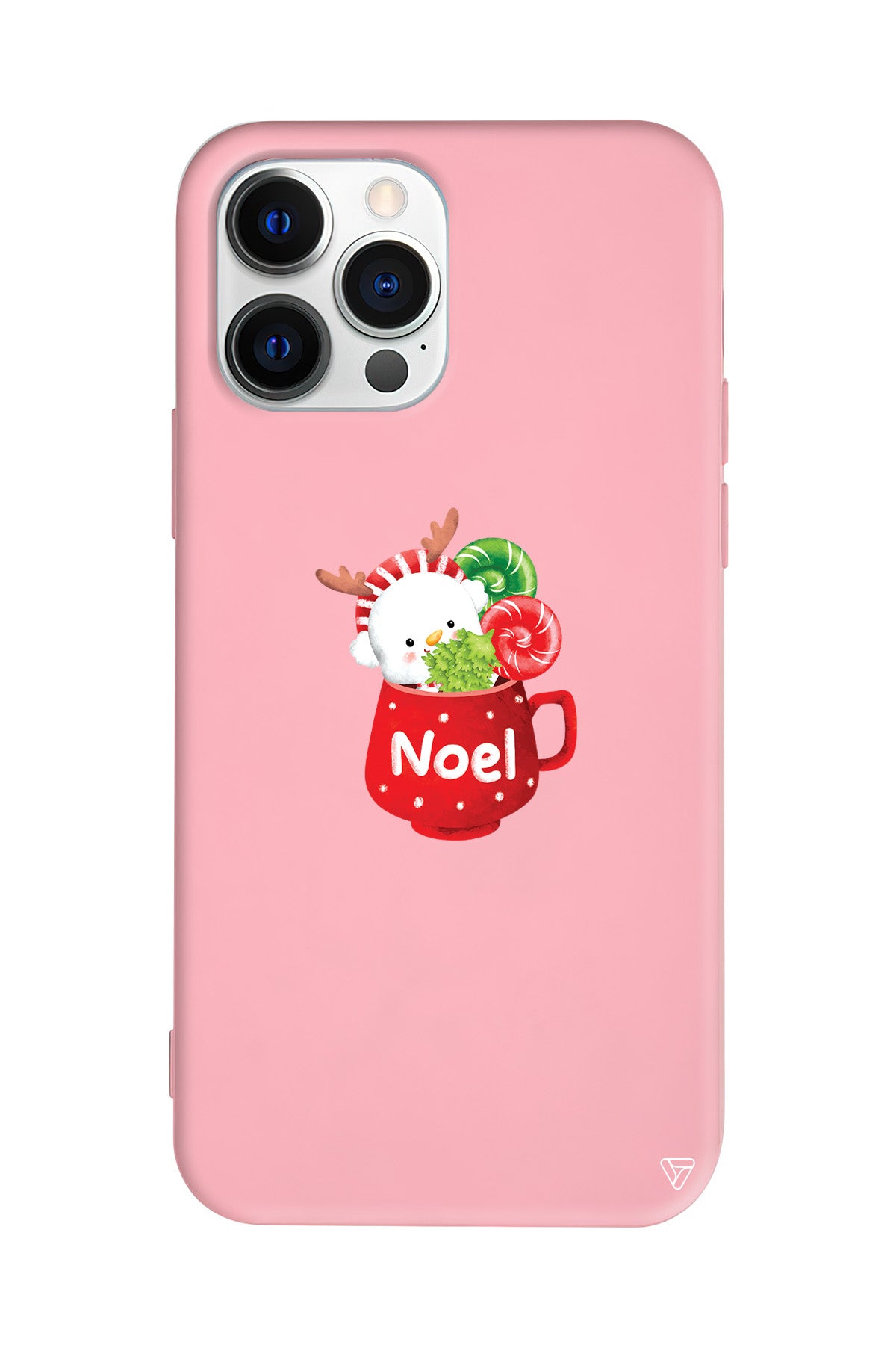 A Cup Of Xmas 5 Lansman Model İçi Kadife Silikon Telefon Kılıfı