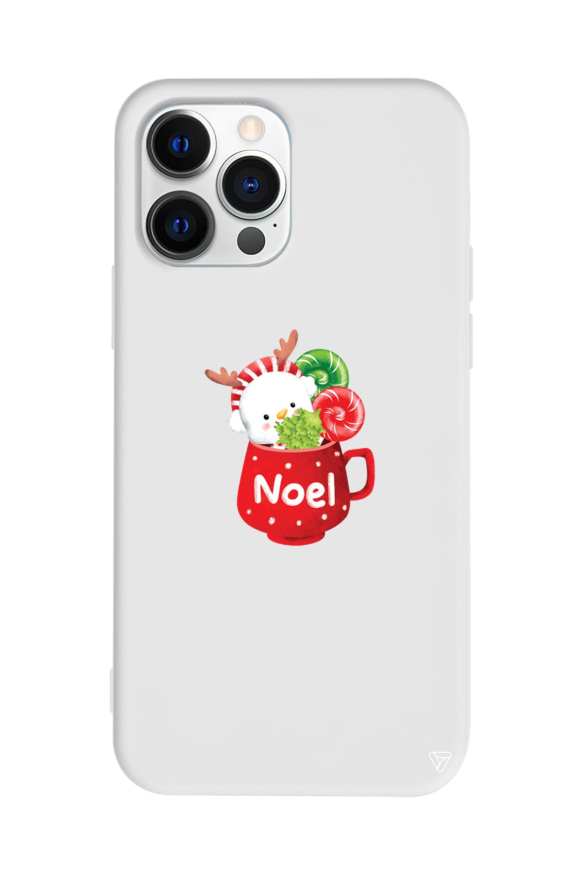 A Cup Of Xmas 5 Lansman Model İçi Kadife Silikon Telefon Kılıfı