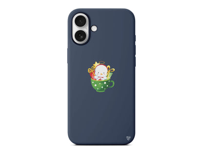 A Cup Of Xmas 6 Lansman Model İçi Kadife Silikon Telefon Kılıfı – Plus Serisine Özel