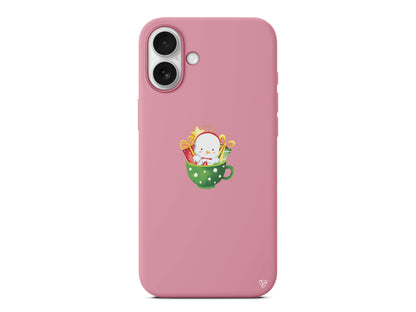 A Cup Of Xmas 6 Lansman Model İçi Kadife Silikon Telefon Kılıfı – Plus Serisine Özel