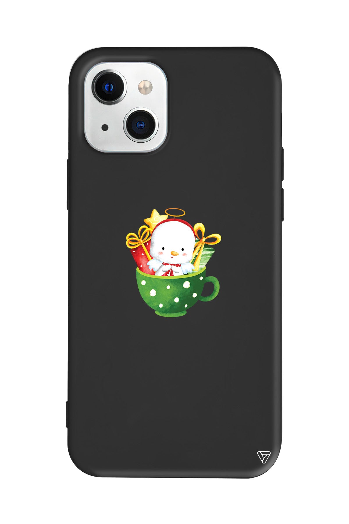 A Cup Of Xmas 6 Lansman Model İçi Kadife Silikon Telefon Kılıfı – Plus Serisine Özel