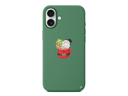 A Cup Of Xmas 7 Lansman Model İçi Kadife Silikon Telefon Kılıfı – Plus Serisine Özel