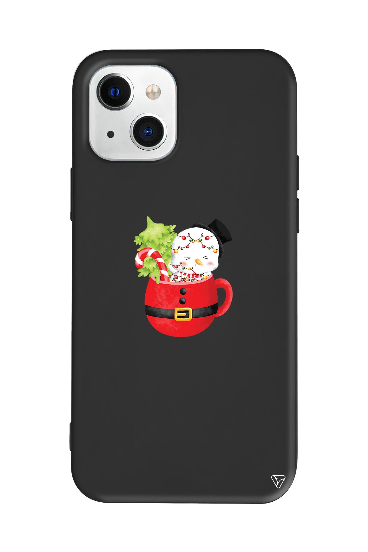 A Cup Of Xmas 7 Lansman Model İçi Kadife Silikon Telefon Kılıfı – Plus Serisine Özel