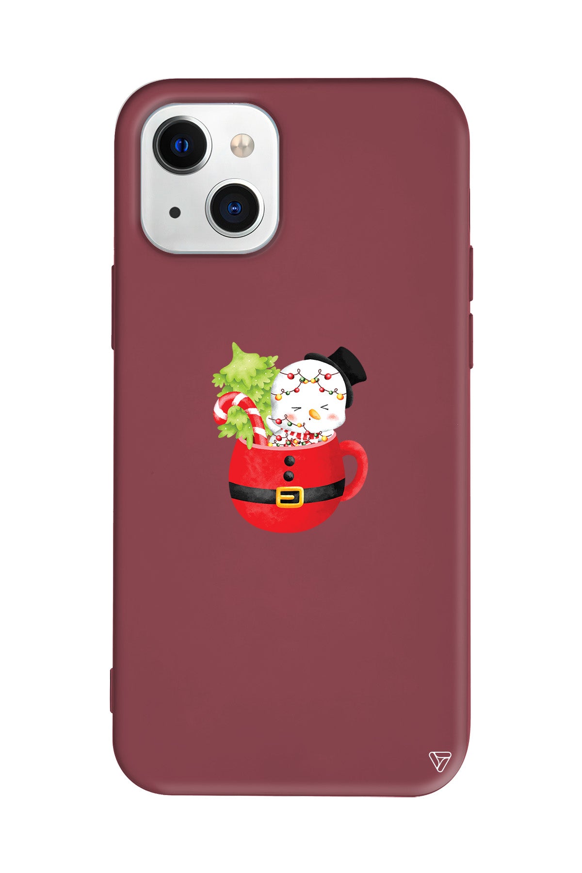 A Cup Of Xmas 7 Lansman Model İçi Kadife Silikon Telefon Kılıfı – Plus Serisine Özel