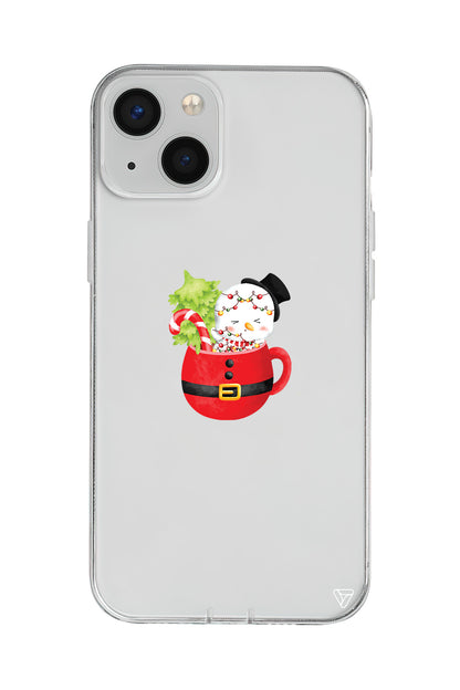 A Cup Of Xmas 7 Lansman Model İçi Kadife Silikon Telefon Kılıfı – Plus Serisine Özel