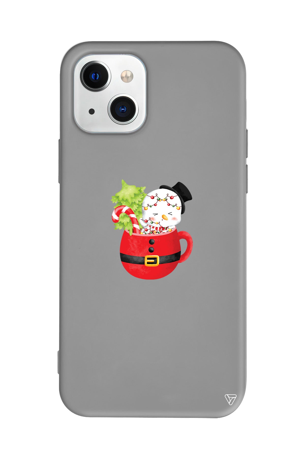 A Cup Of Xmas 7 Lansman Model İçi Kadife Silikon Telefon Kılıfı – Plus Serisine Özel
