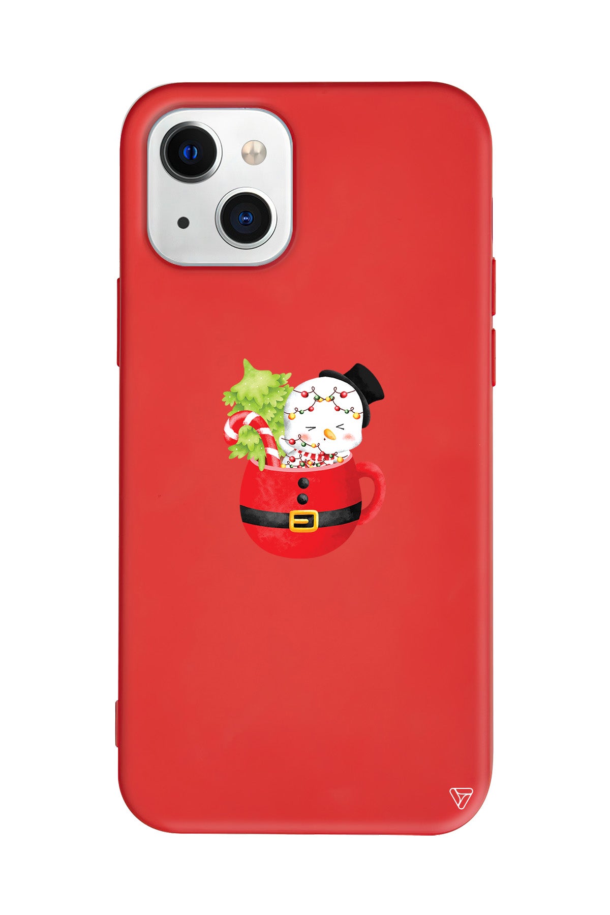 A Cup Of Xmas 7 Lansman Model İçi Kadife Silikon Telefon Kılıfı – Plus Serisine Özel
