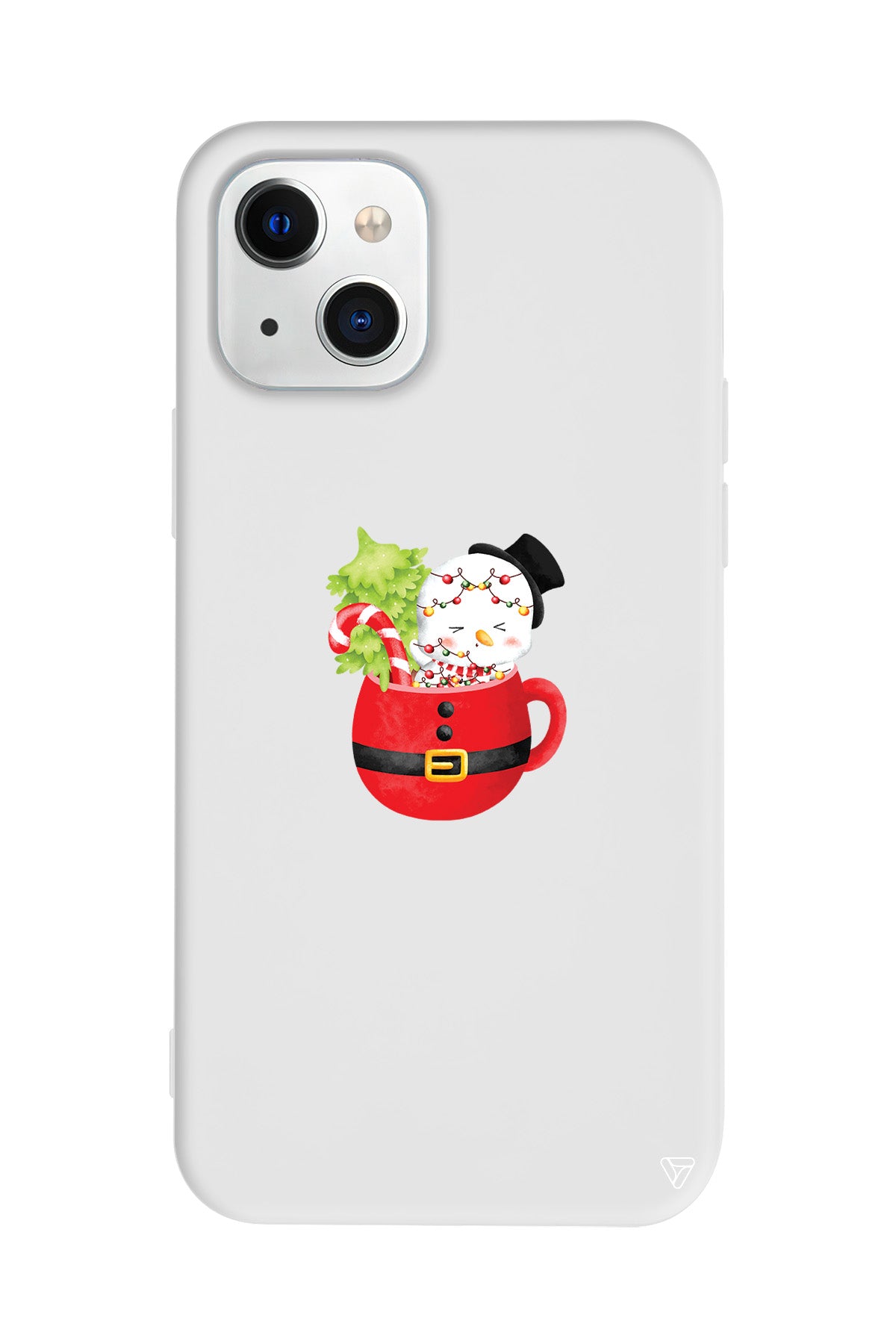 A Cup Of Xmas 7 Lansman Model İçi Kadife Silikon Telefon Kılıfı – Plus Serisine Özel