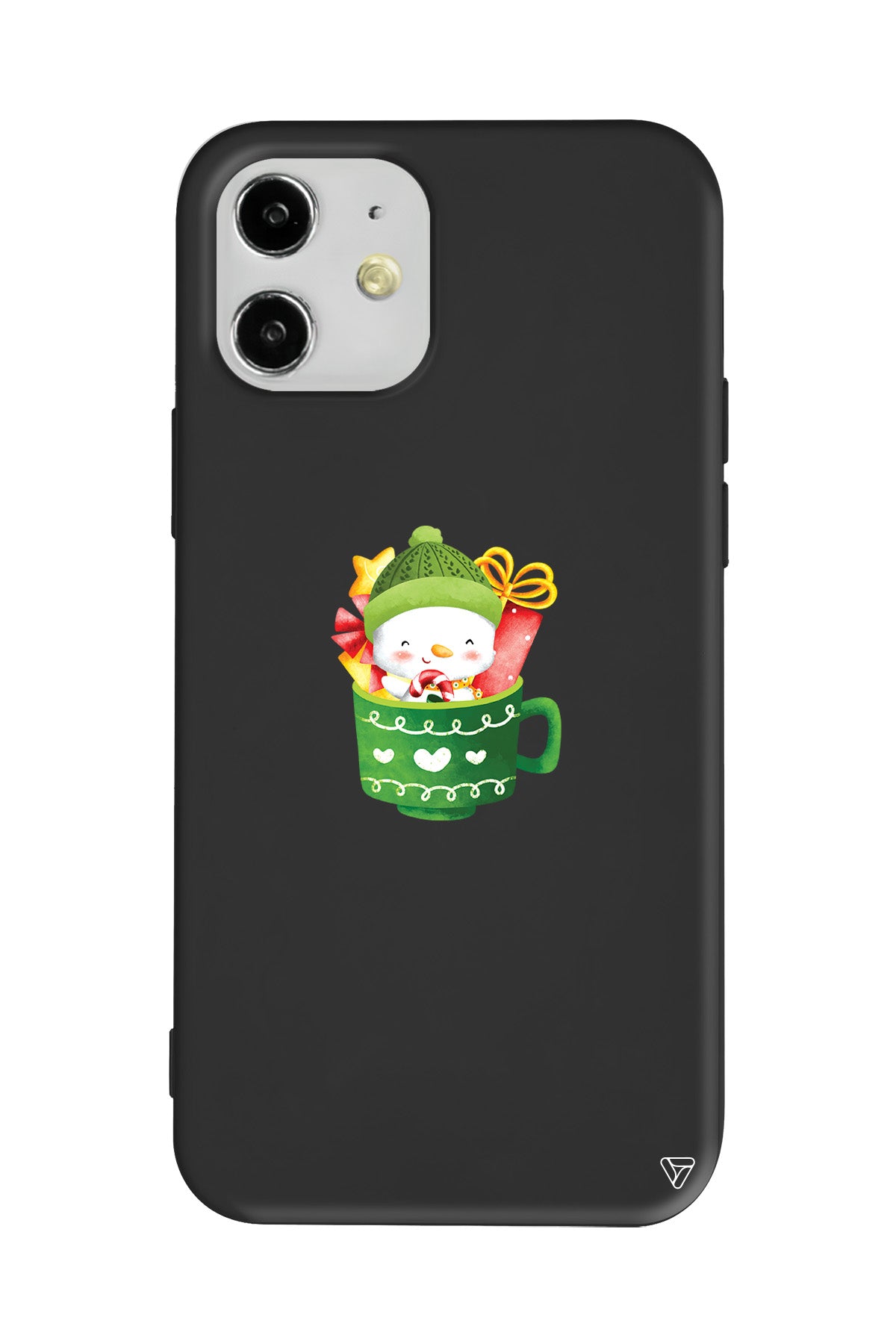 A Cup Of Xmas 8 Lansman Model İçi Kadife Silikon Telefon Kılıfı